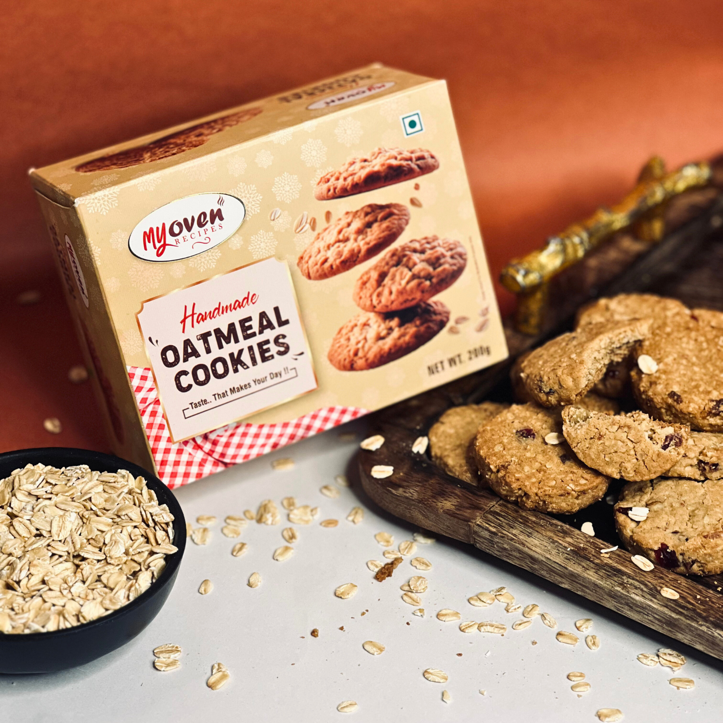 Handmade Oatmeal Cookies 200 gm