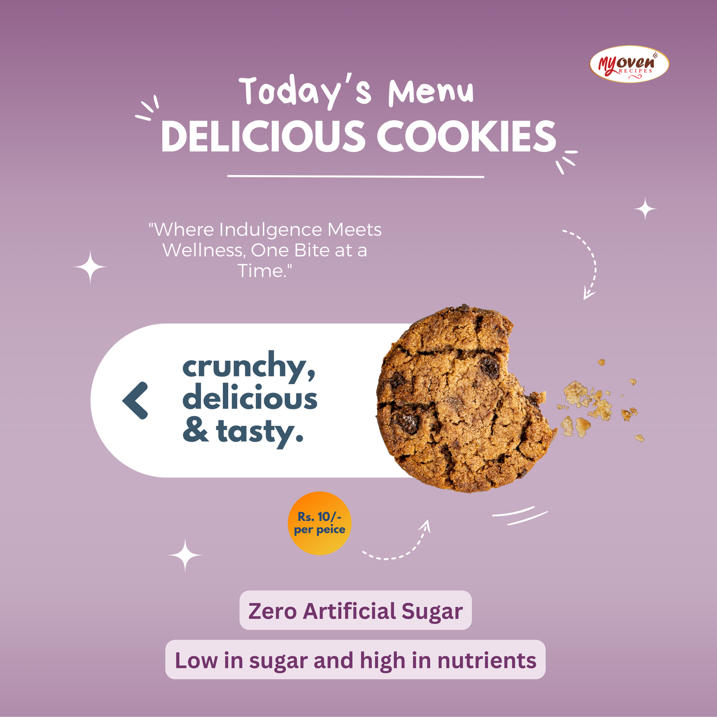 Ragi Oats Cookies 400gm